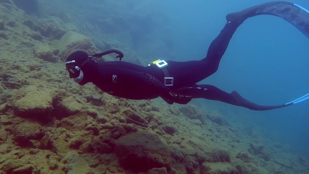 Freediving lom Borek - duben 2019