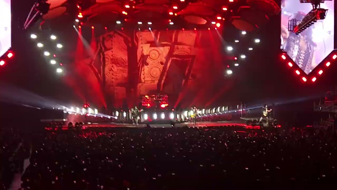 KISS LIVE DETROIT 2023 - Intro- Detroit Rock City