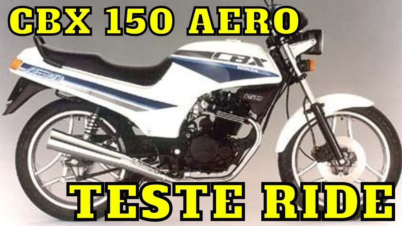 Teste Ride Honda CBX 150 AERO - A PRIMEIRA 150CC da HONDA!