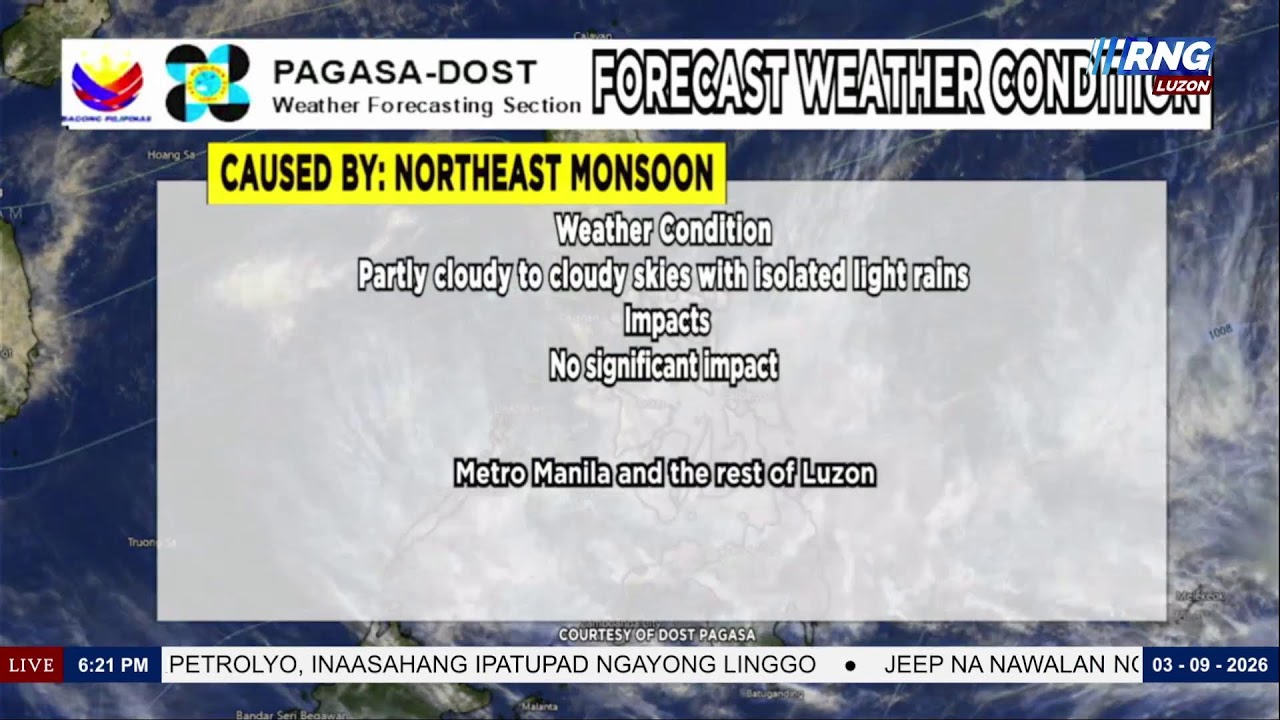 LUZON HEADLINES (MARCH 9, 2026)
