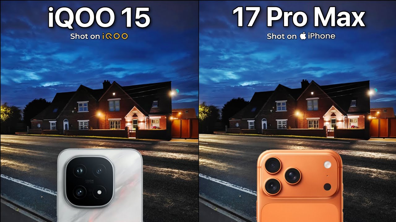iQOO 15 против iPhone 17 Pro Max | Сравнение тестов камер