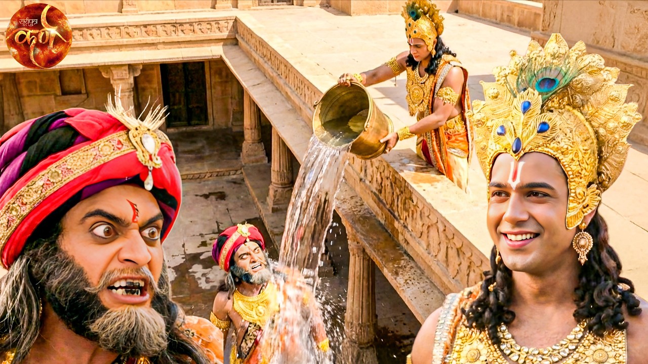 शकुनी की चाल पड़ी खुद पर भारी वासुदेव ने सिखाया सबक || Suryaputra Karn