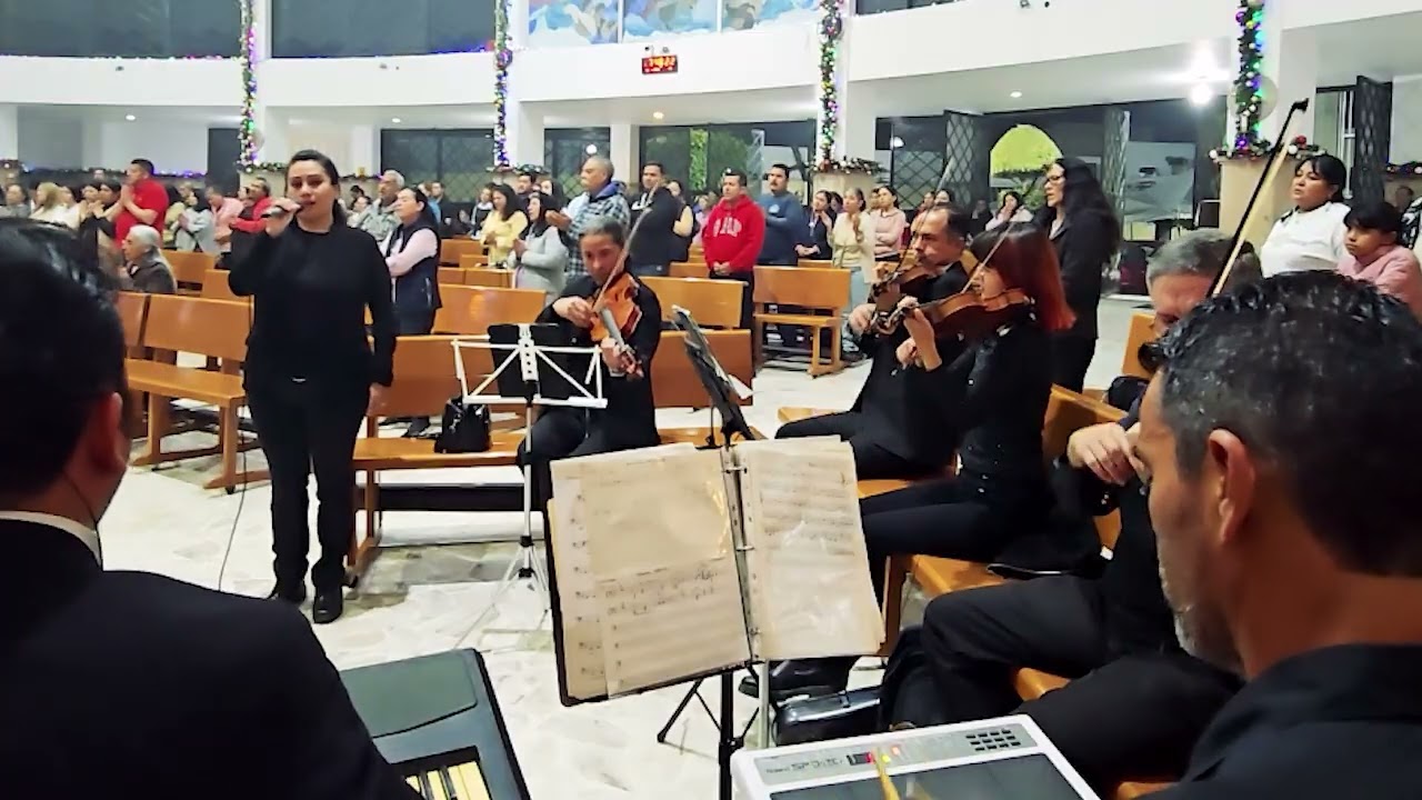 Padre Nuestro Canto Universal Coro, Violines y Percusión Orquestal en Misa 3313836424
