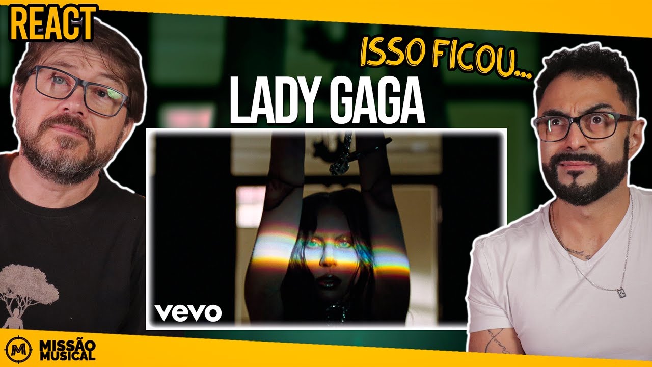 REACT de Lady Gaga - Disease (Official Music Video)