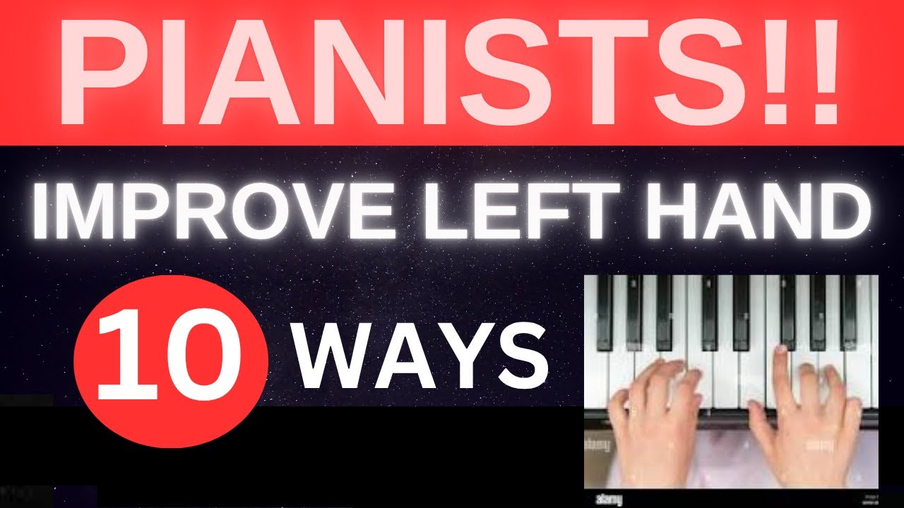 PIANISTS!!!: 10 STEPS TO A BETTER LEFT HAND -Tutorial from the Jazz Ranch