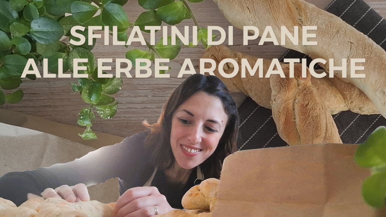 Sfilatini di pane alle erbe aromatiche