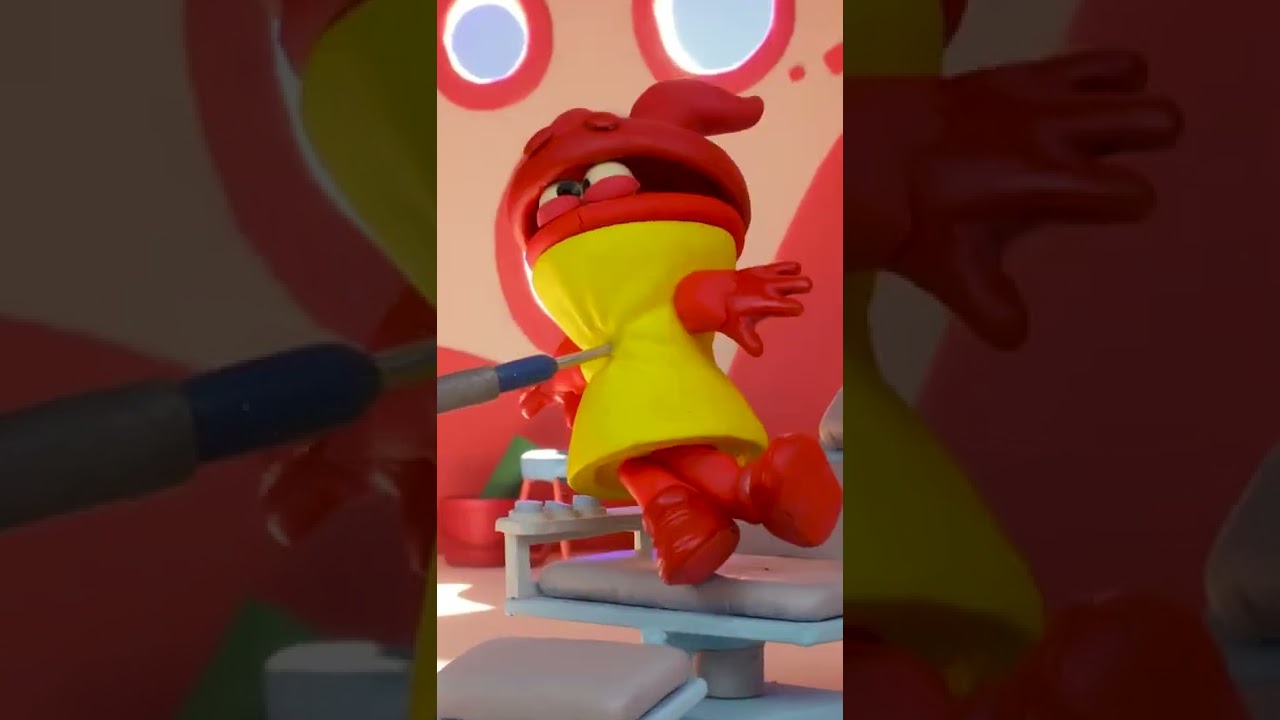 Mental Dental 🦷 Keeping Teeth Clean | Play-Doh Videos