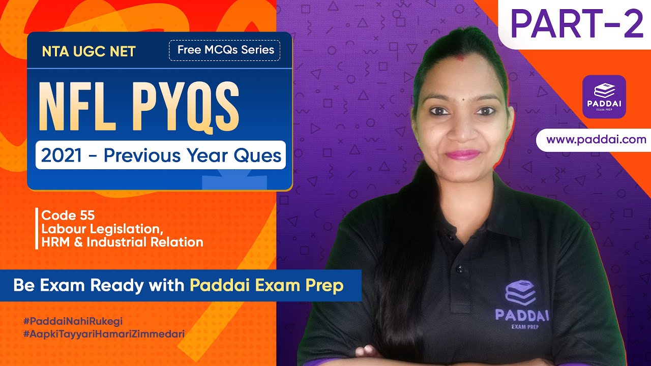 NFL MT-HR - PYQ 2021 - Part II |#NFLMTHR Previous Year Questions Paper I Lakshmi Kushwaha