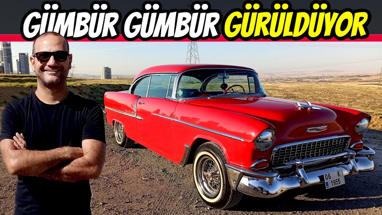 KLASİK | 1955 Chevrolet Belair Sport Coupe | Motoru Fındık V8 Ama Sesi Gök Gürültüsü