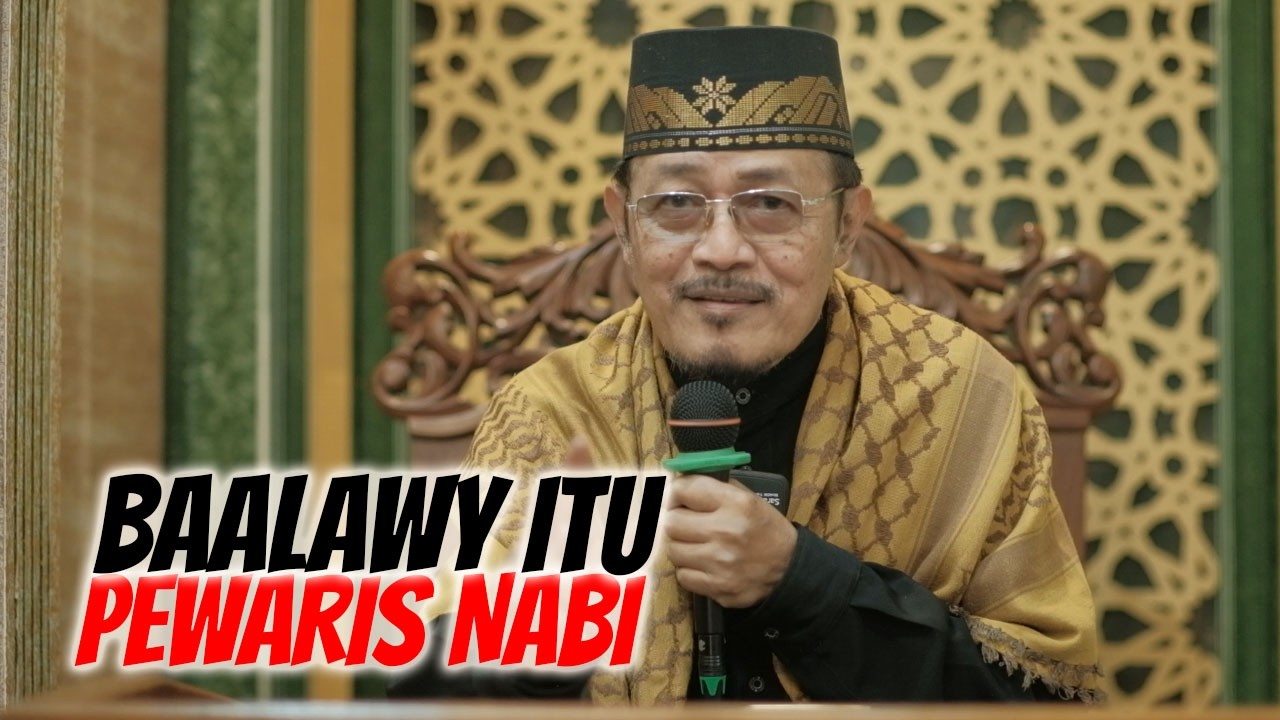 PEWARIS NABI ITU BUKAN ULANA' TAPI HABAIB : Prof Dr KH Ahmad Zahro MA al-Chafidz
