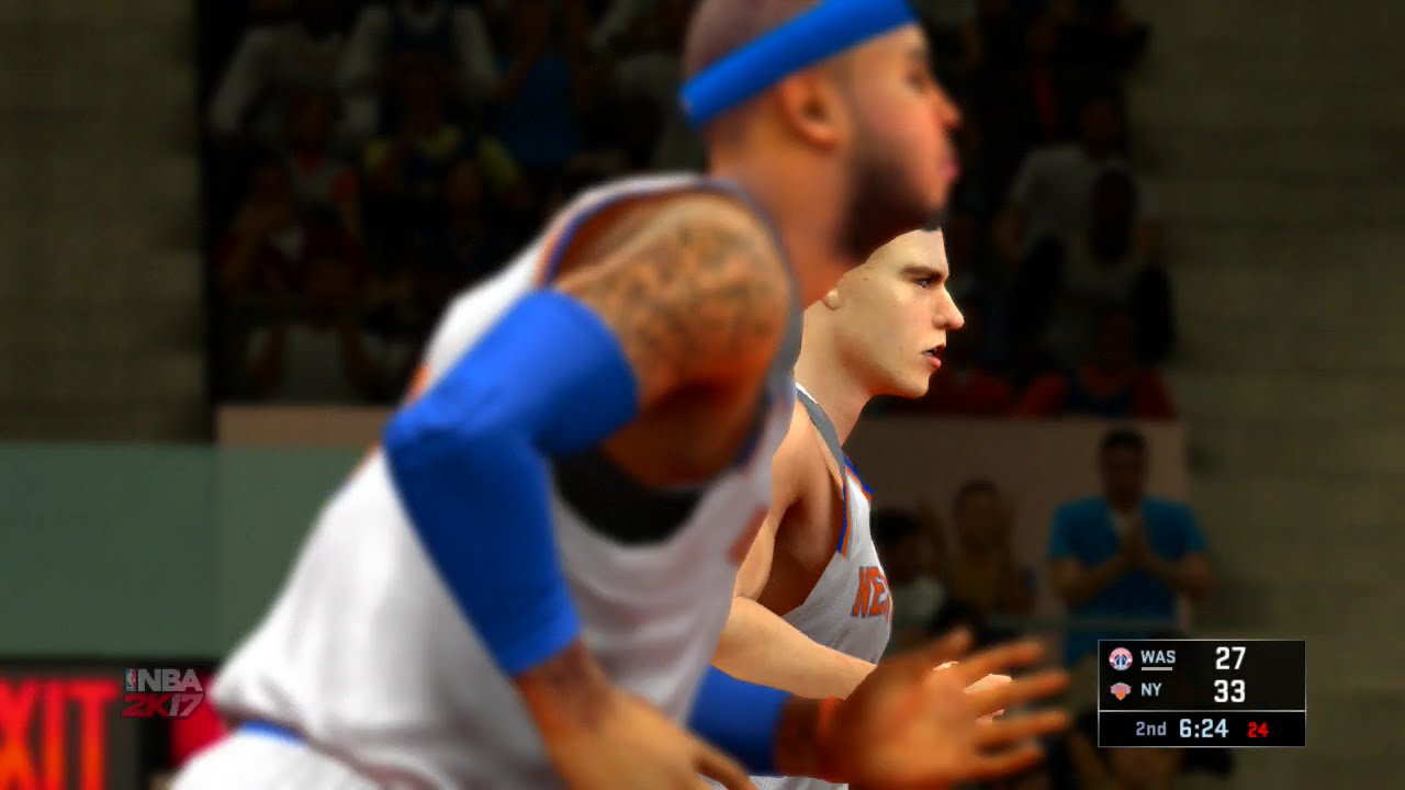 NBA 2K17 Washington Wizards vs New York Knicks