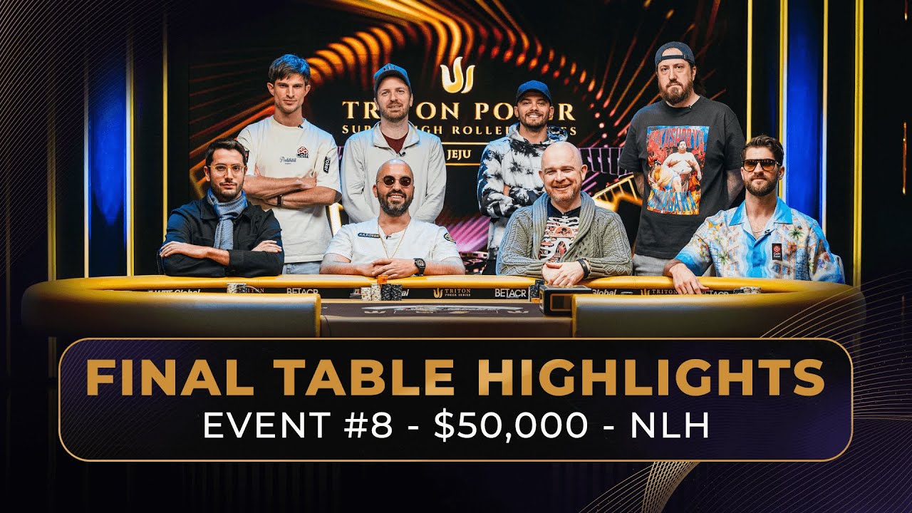$50K NLH 7-Handed Final Table Highlights | $2.23M for 1st at Triton Poker Jeju 2025