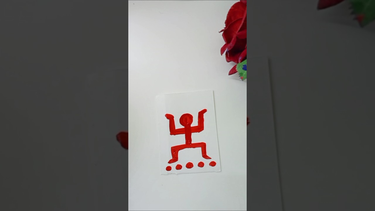 Bengali treditional swastik symbol #youtubeshorts #creativity #swastik @PriyasArtLife_official
