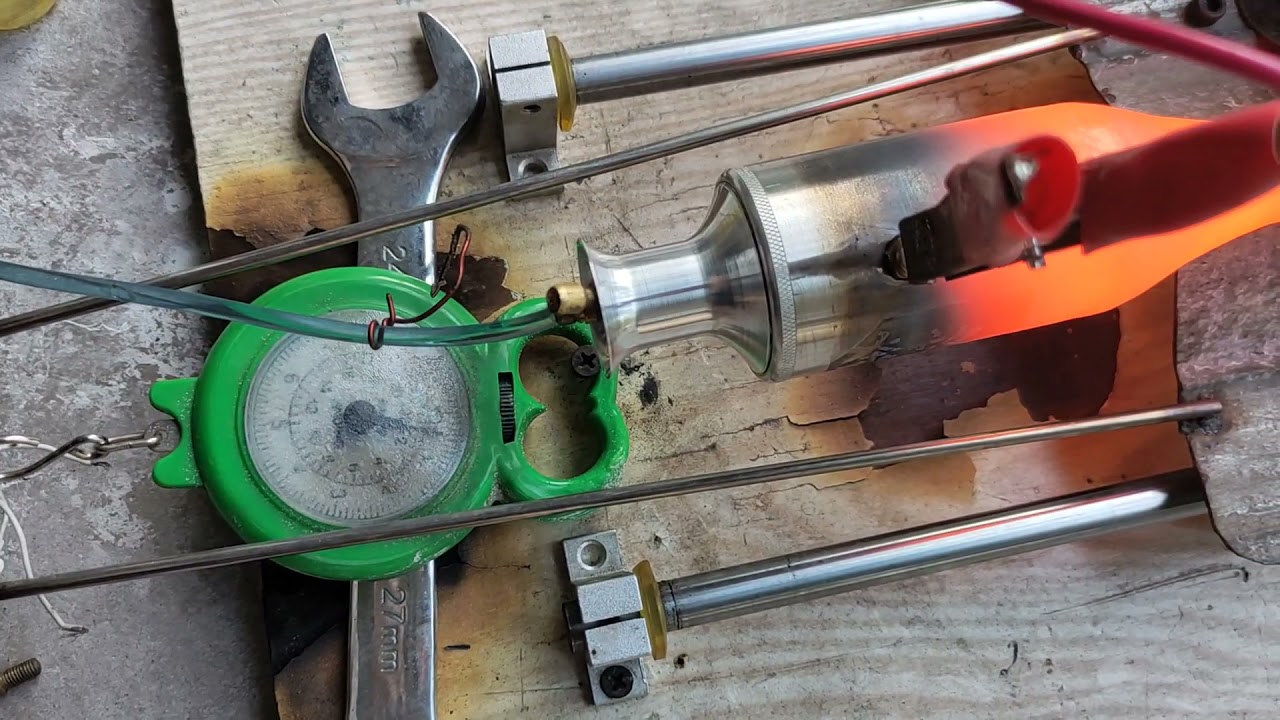 Homemade pulse jet engine