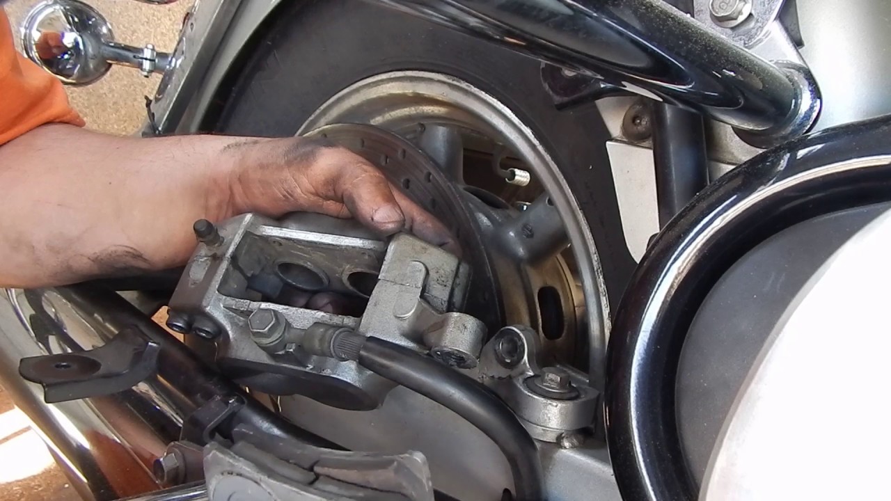 Yamaha royal star venture back brakes replacement