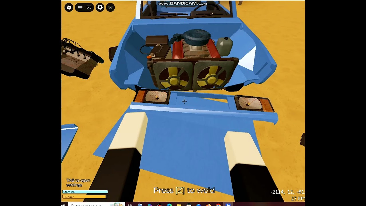 2 Roblox- A desrt pravimo sportski automobil 2.deo