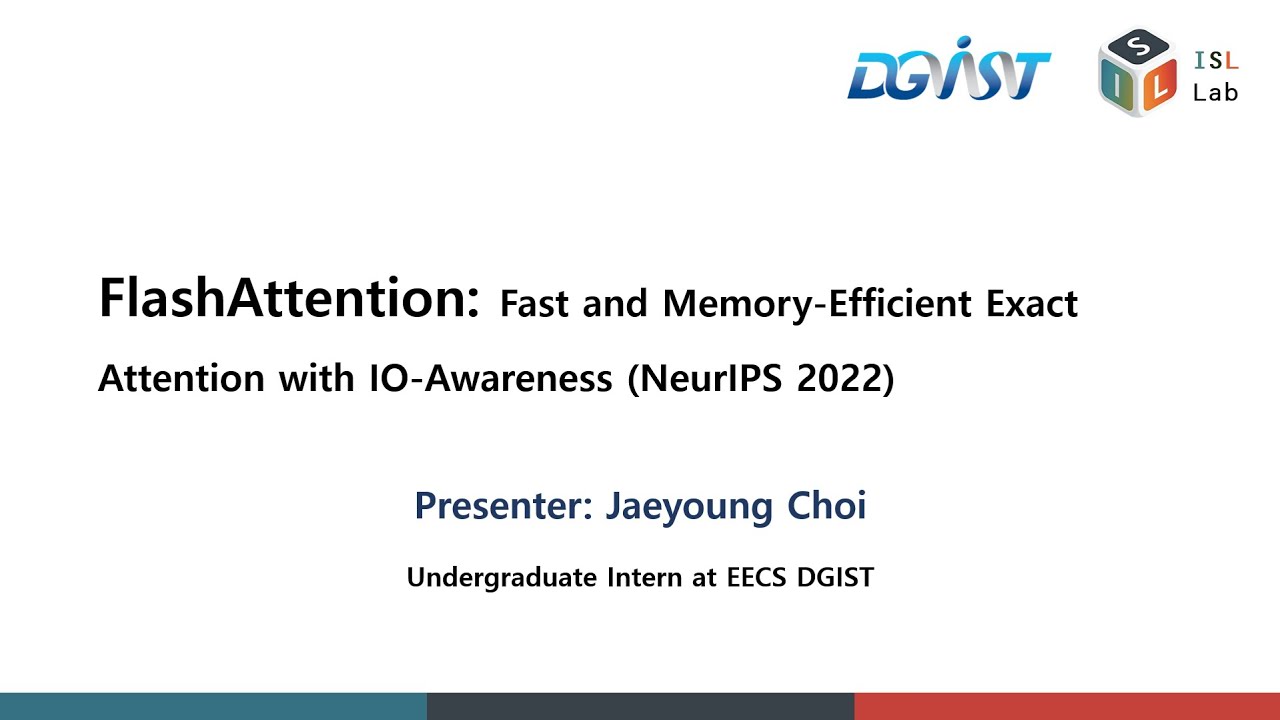 [Paper Review] FlashAttention: Fast and Memory-Efficient Exact Attention with IO-Awareness