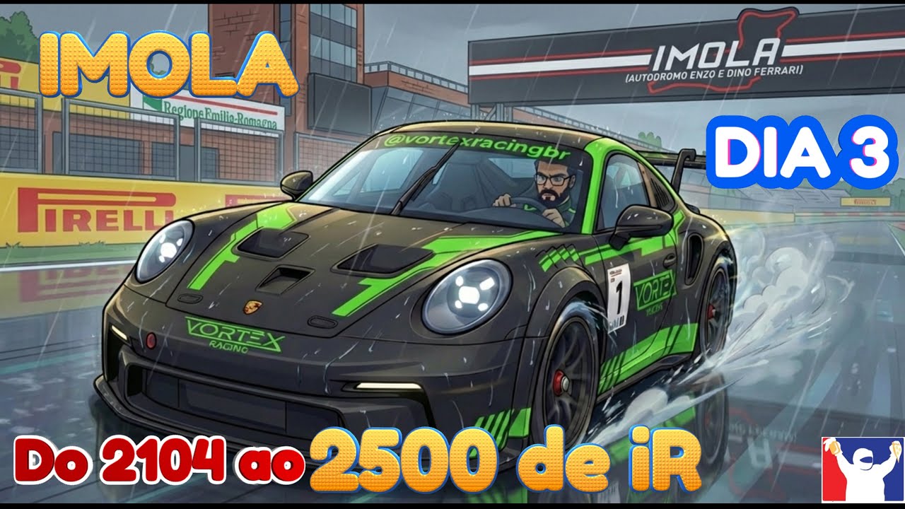 [PT-EN] PCUP - META de 2500 Semana 8 Dia 3 - IMOLA / OMDP LIVE