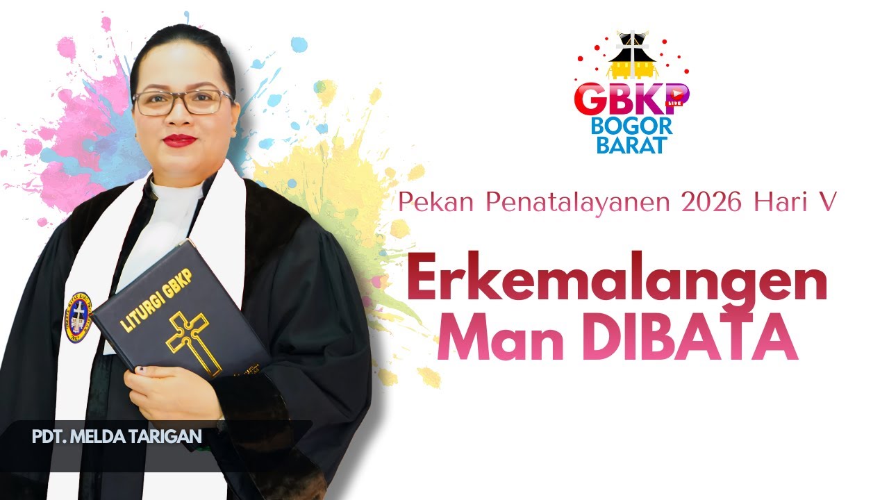 Pekan Penatalaynan Hari V - 2026 #gbkp #gbkpbogorbarat