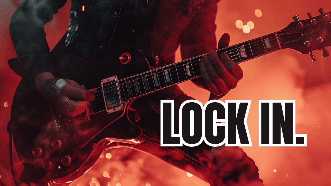 Overthinking? | Heavy Metal Guitar Shred to Lock In FAST (Instrumental / No Vocals)