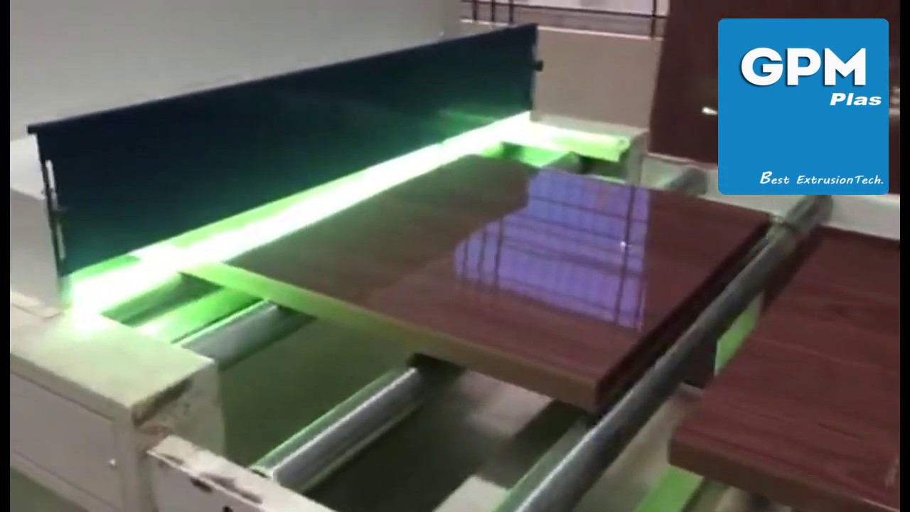 UV Coating Machine For PVC Doors