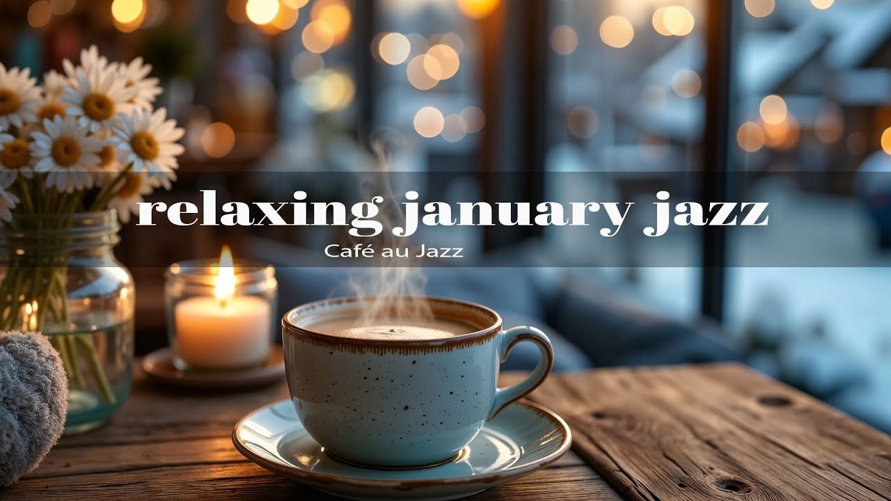 Cozy January Morning Porch ☕ Relaxing Jazz Music | Soft & Cozy January Vibes