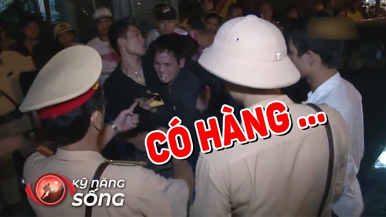 Theo chân TỔ CÔNG TÁC 141 BẮT GIANG HỒ săm trổ làm loạn trong đêm