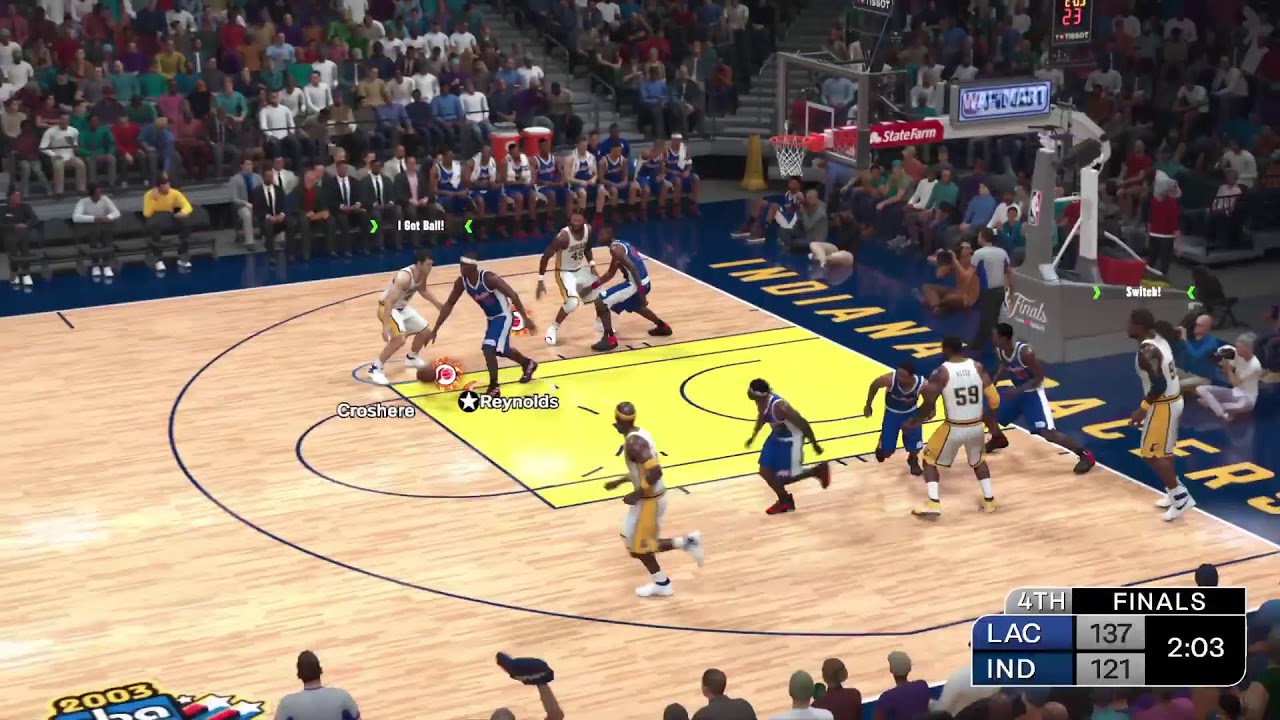 NBA 2K26 Era 2003 NBA Finals Game 2