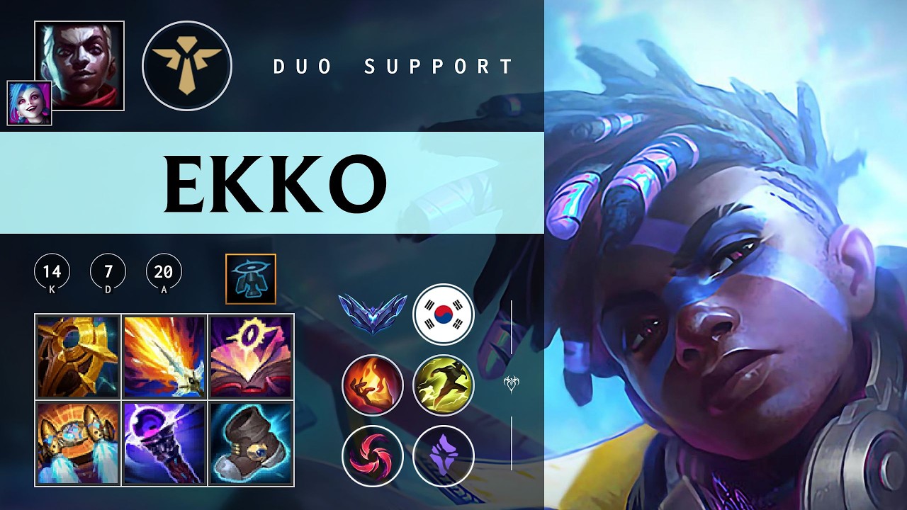 Ekko Support vs Shen - KR Diamond Patch 26.04