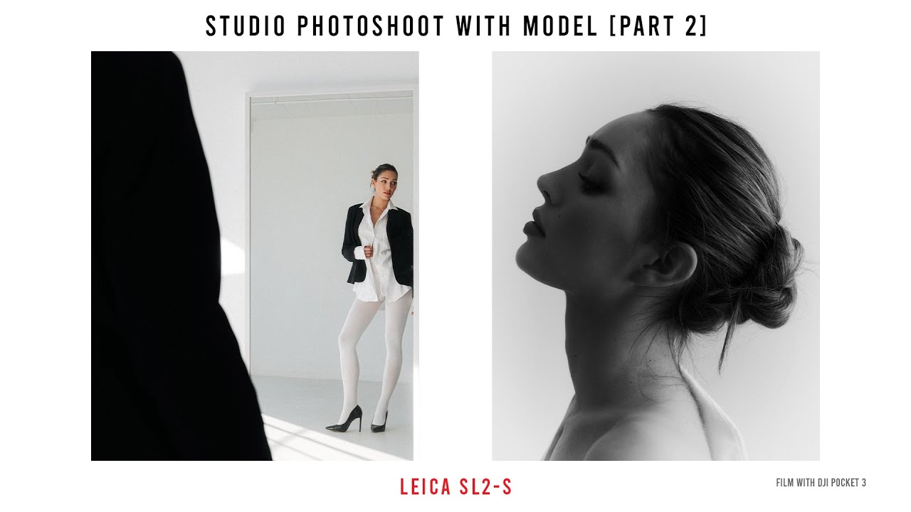 [사진촬영] Studio Photoshoot with Model | Leica SL2-S [PART 2]