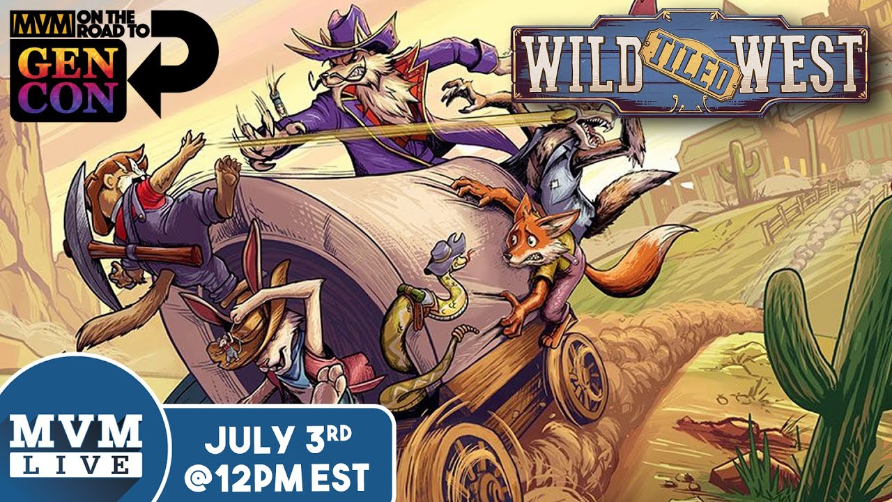 Wild Tiled West — релиз Gen Con Live Playing