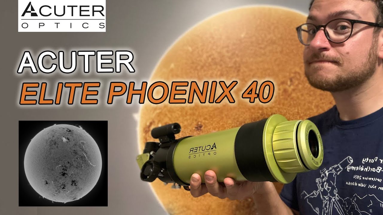 ACUTER ELITE PHOENIX 40: piccolo grande telescopio solare!