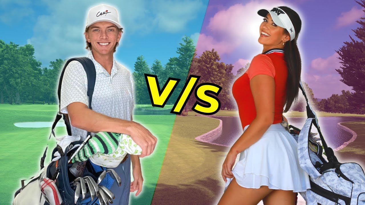 9 Hole Golf Match: CEO vs. Hannah Leiner (4K)