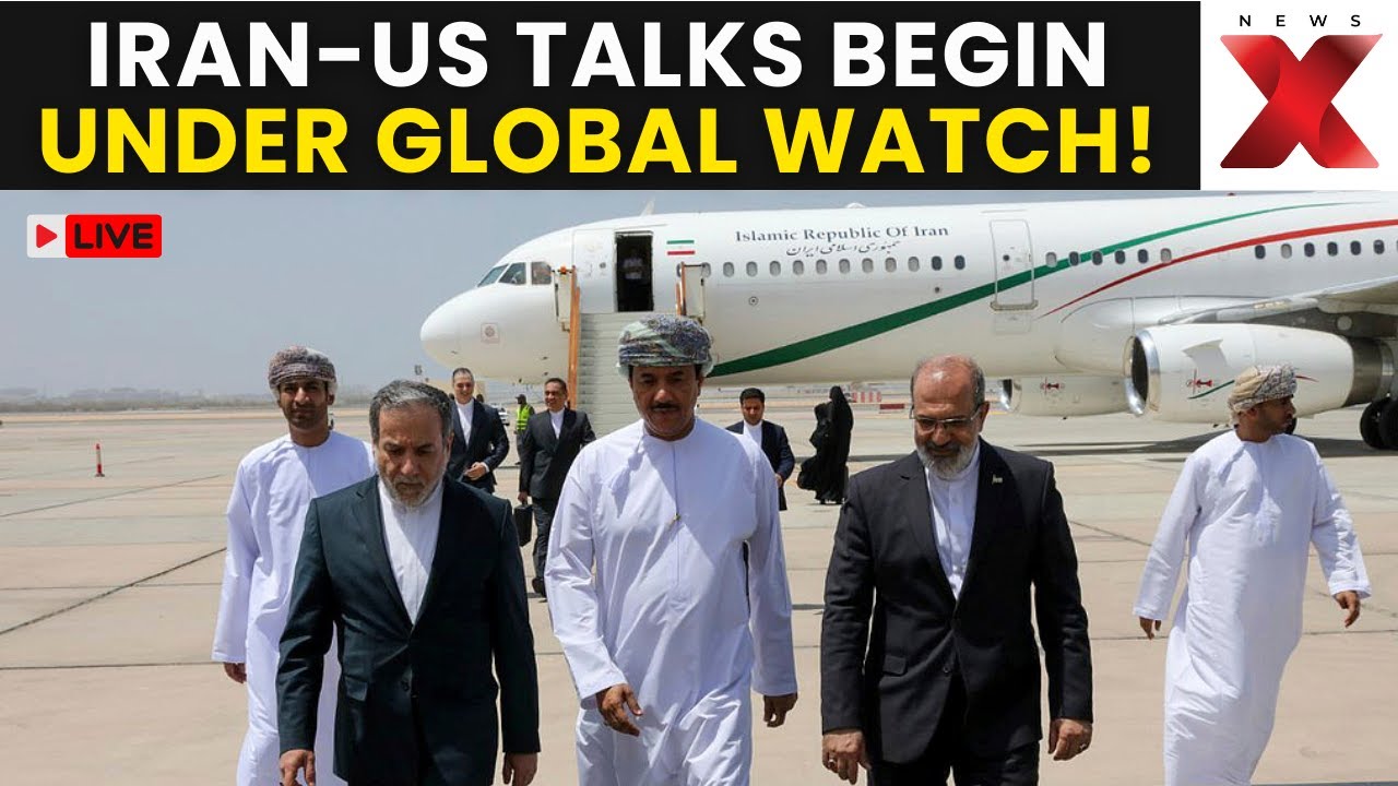 US-Iran Talks LIVE | Iran-US Nuclear Talks Begin in Muscat | Nuclear Deal or Disaster?