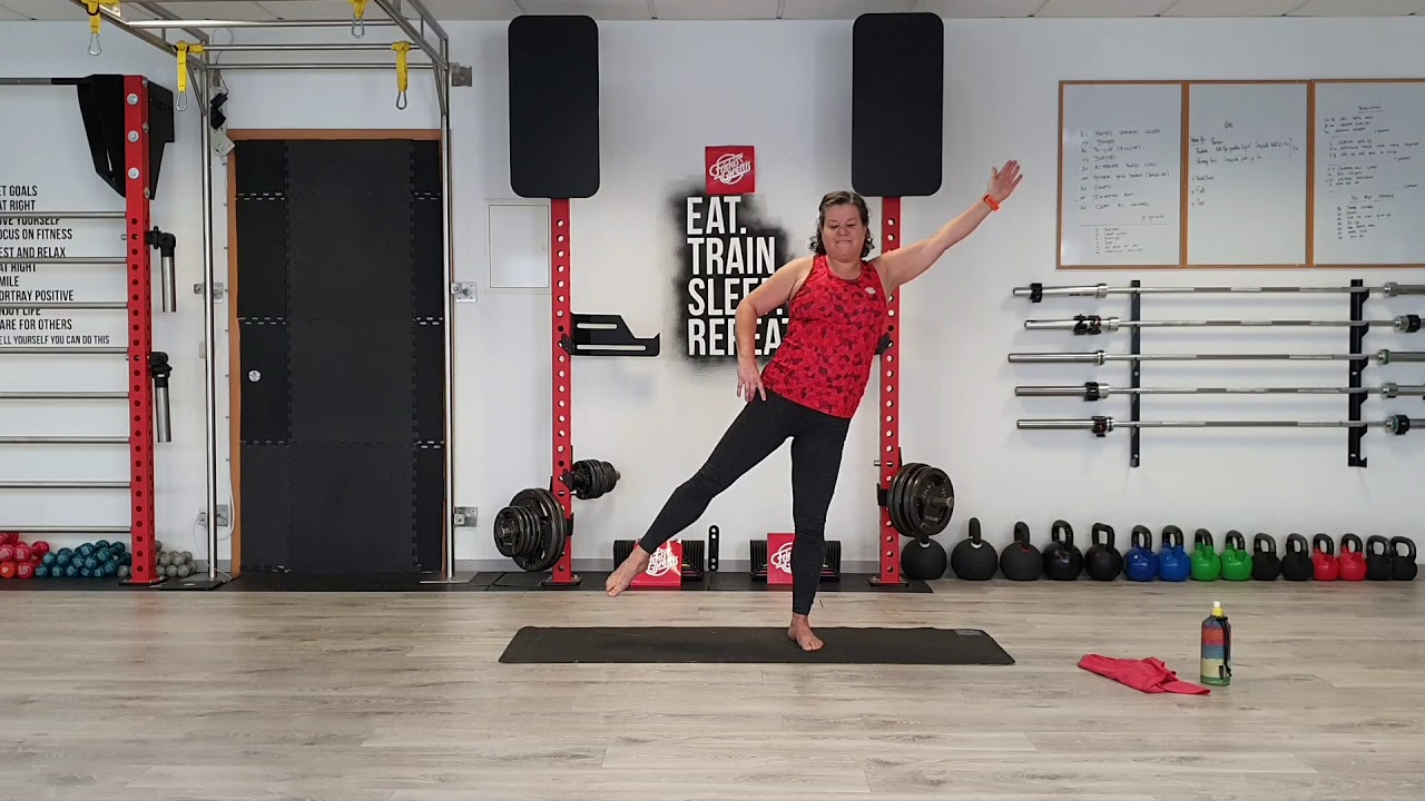 Friskis' Coreflex Soft with Maria. A 40 minutes class.