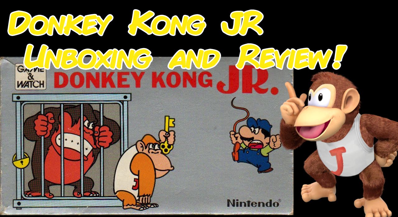 Donkey Kong Jr Game and Watch Unboxing and Review