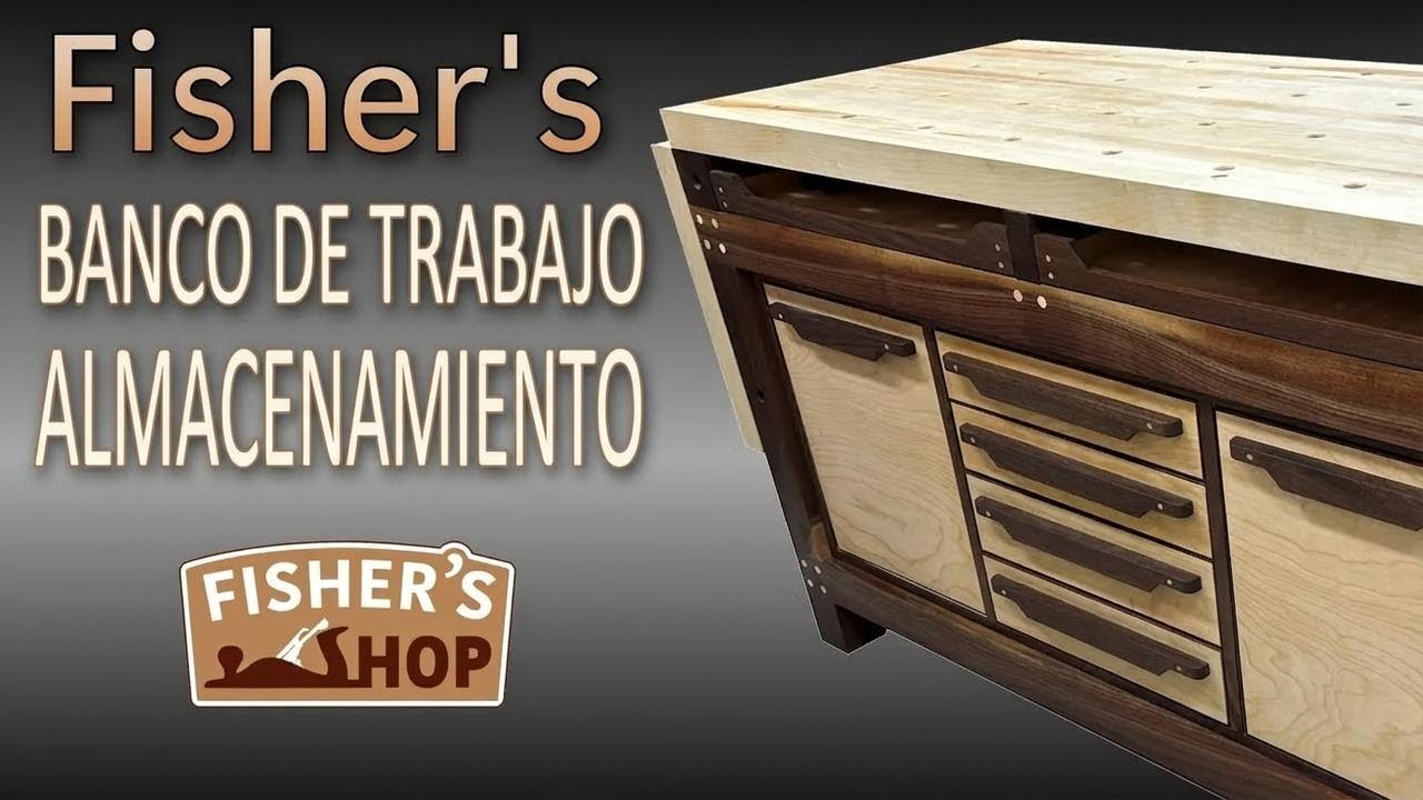 Carpintería: El gabinete de almacenamiento para el banco de Fisher