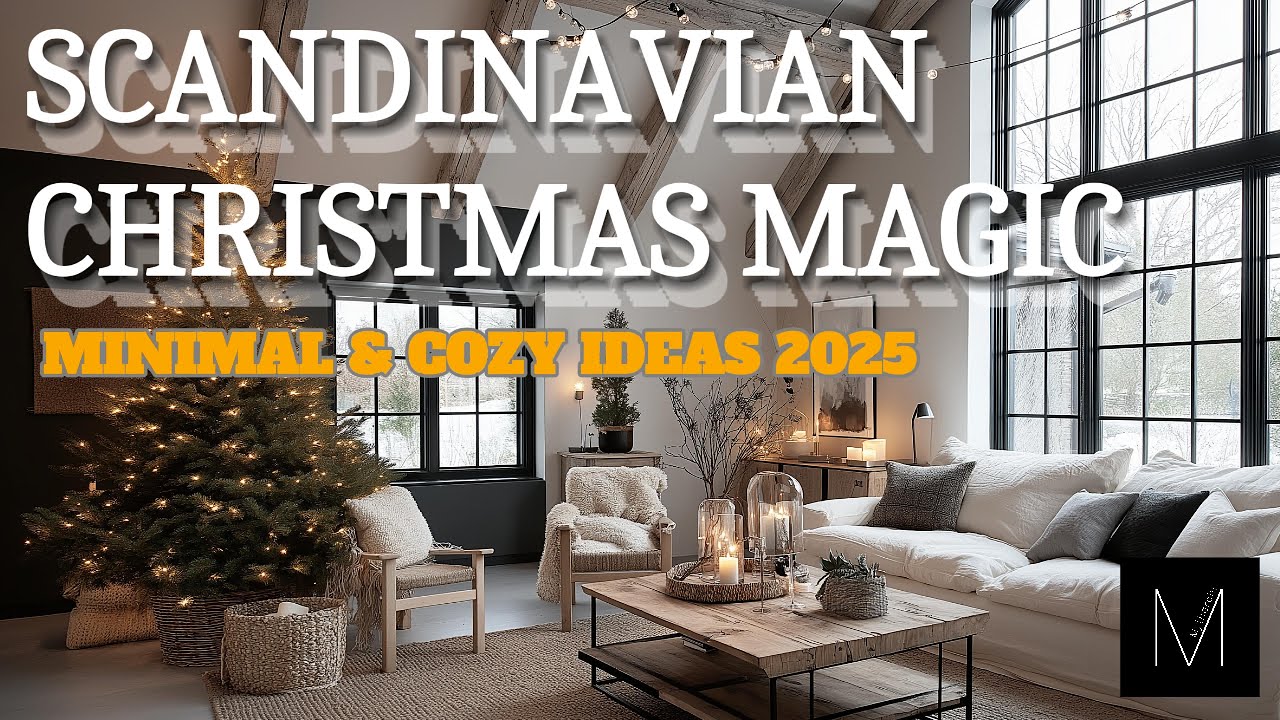 ✨ Scandinavian Christmas Tree Ideas 2025 | Minimal, Cozy & Timeless Décor ✨