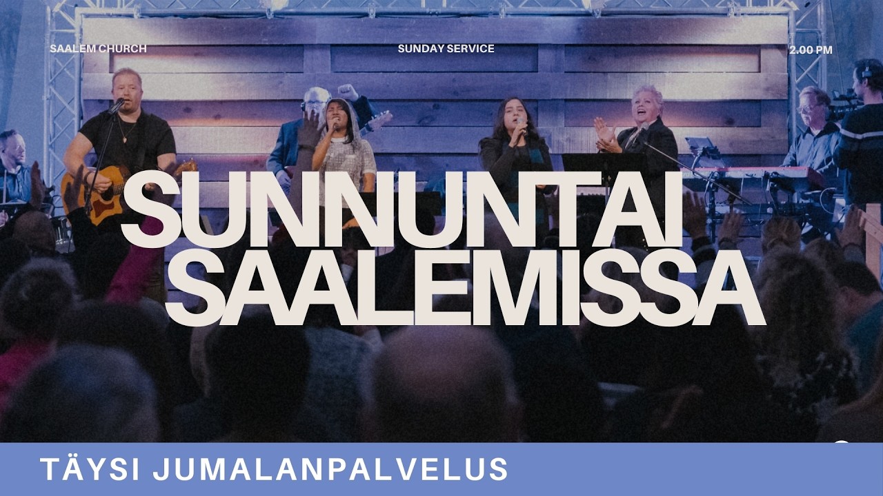 Saalem Church Live | Sunday Finnish Service at 2.00 PM
