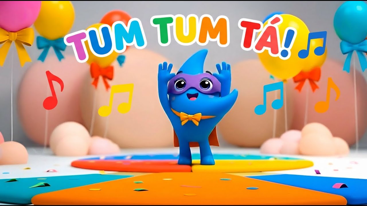 TUM TUM TÁ | Música Infantil para Pular e Dançar | ASTROSKIDS