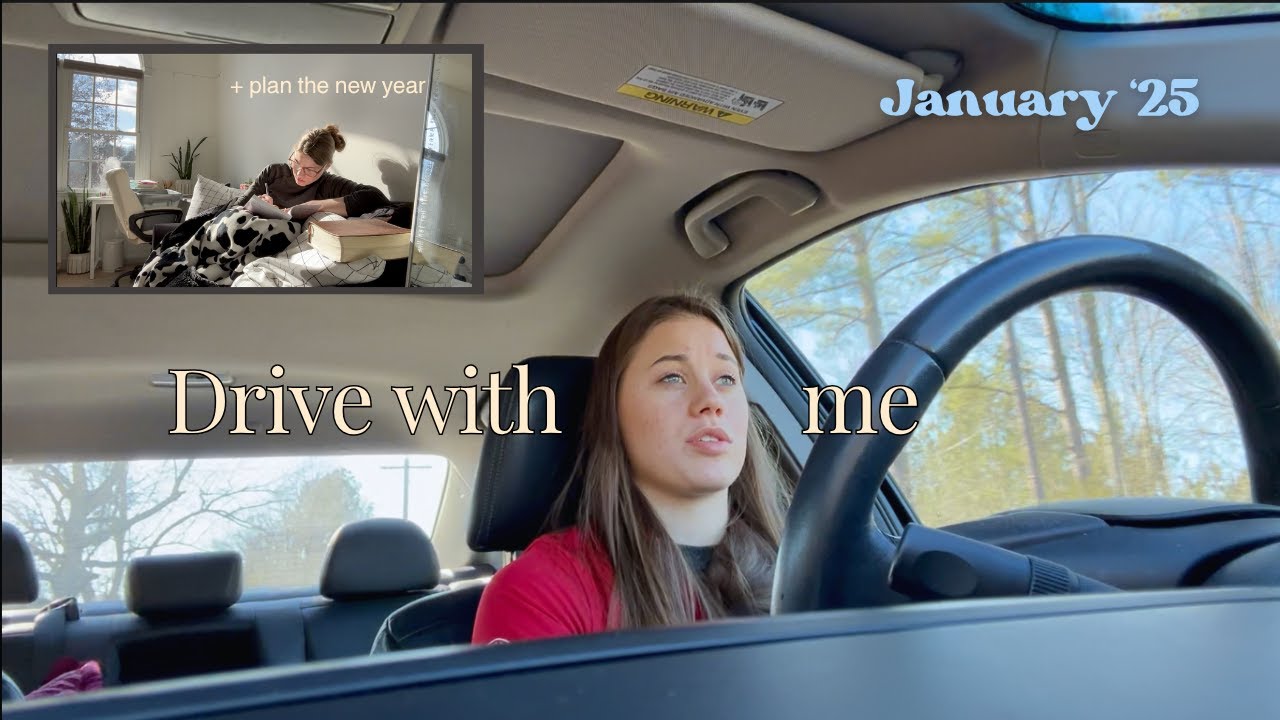 January days in my life chatty drive with me vlog
