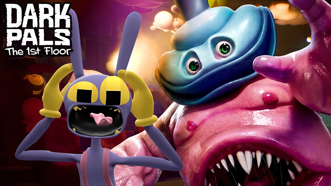 Jax играет в Dark Pals на 1-м этаже 😱🔥
