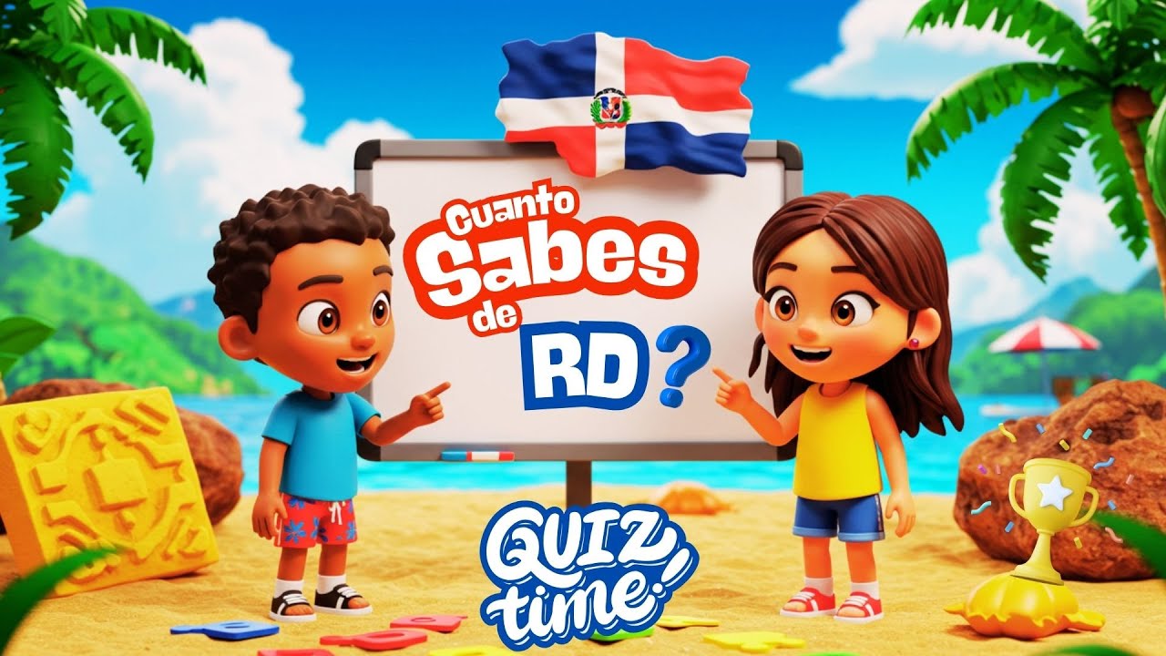 🎉📝 Juego Divertido sobre la Rep&uacute;blica Dominicana para Ni&ntilde;os 🇩🇴 | &iquest;Cu&aacute;nto Sabes de Nuestro Pa&iacute;s? 🤔🌎