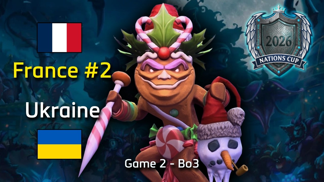 POV FRANCE #2 contre UKRAINE - PHASE DE LIGUE | Nations Cup 2026 - Game 2