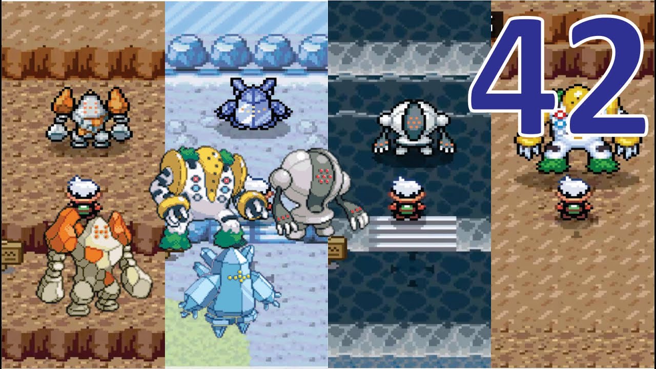 PKM Reloaded (Beta 17.5) Capitulo #42.-Atrapar a Regirock, Regice, Registeel y Regigigas