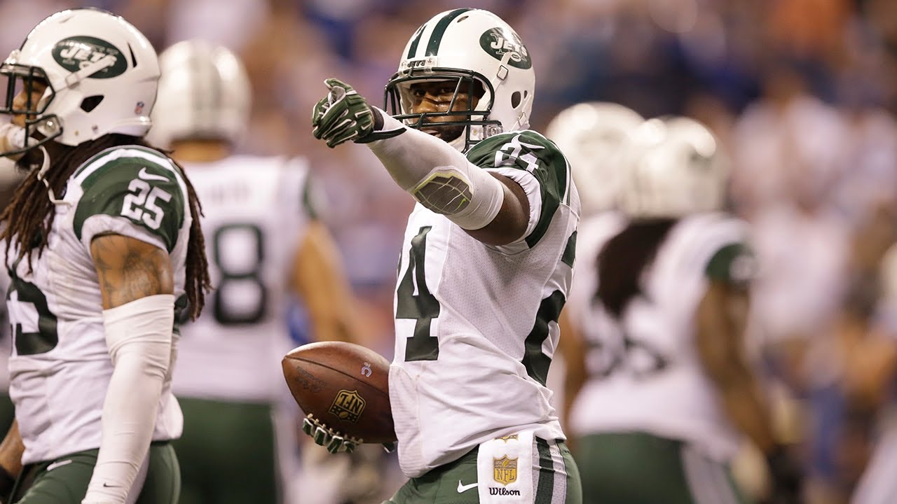 Every Darrelle Revis Interception as a Jet