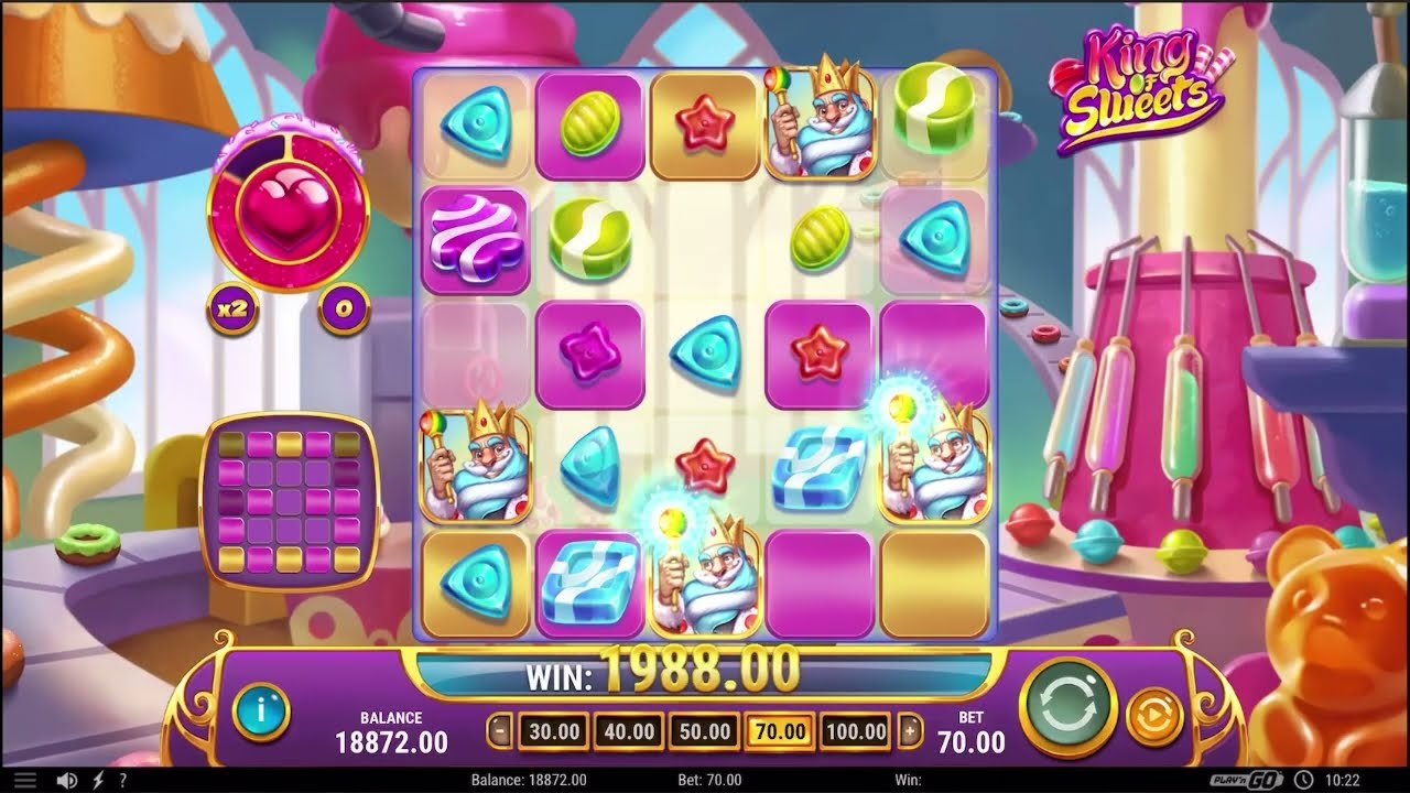 Big Win on King of Sweets 💰