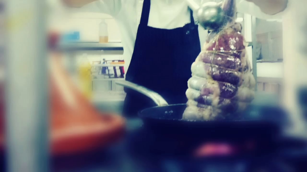 Le gigot d'agneau de PAC &agrave; la table de chef ismail