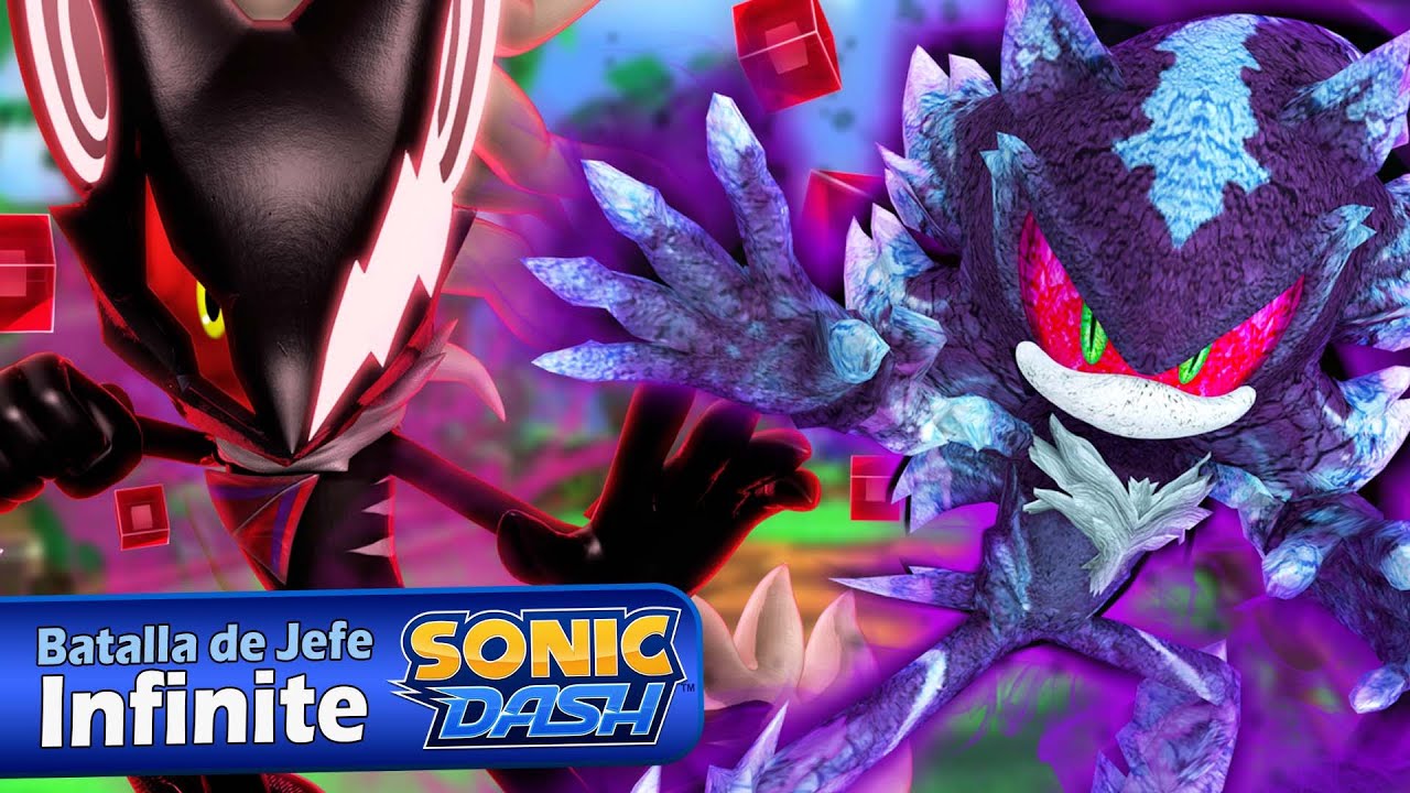 📲 SONIC DASH ✨ MEPHILES VS INFINITE JEFE FINAL ✨ LA BATALLA DE OSCURIDAD