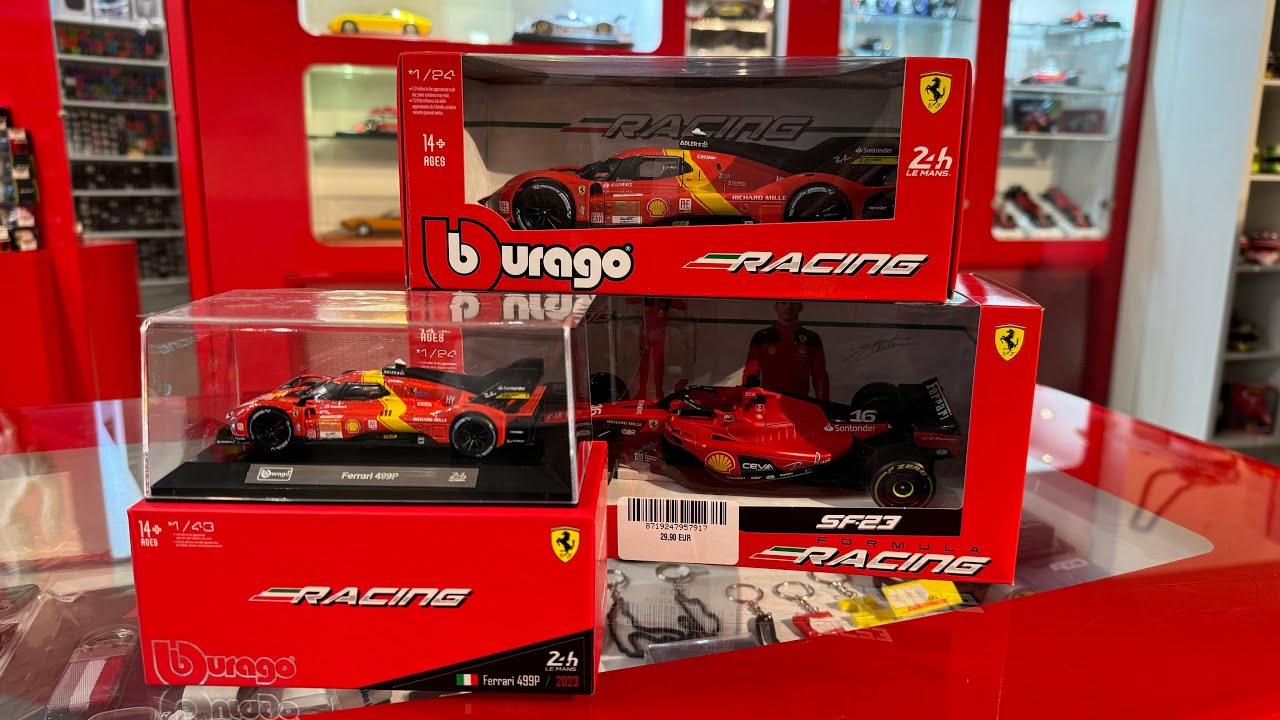 FINALMENTE ARRIVATE! FERRARI 499P Bburago 1/43 & 1/24, ma tanto altro ancora!